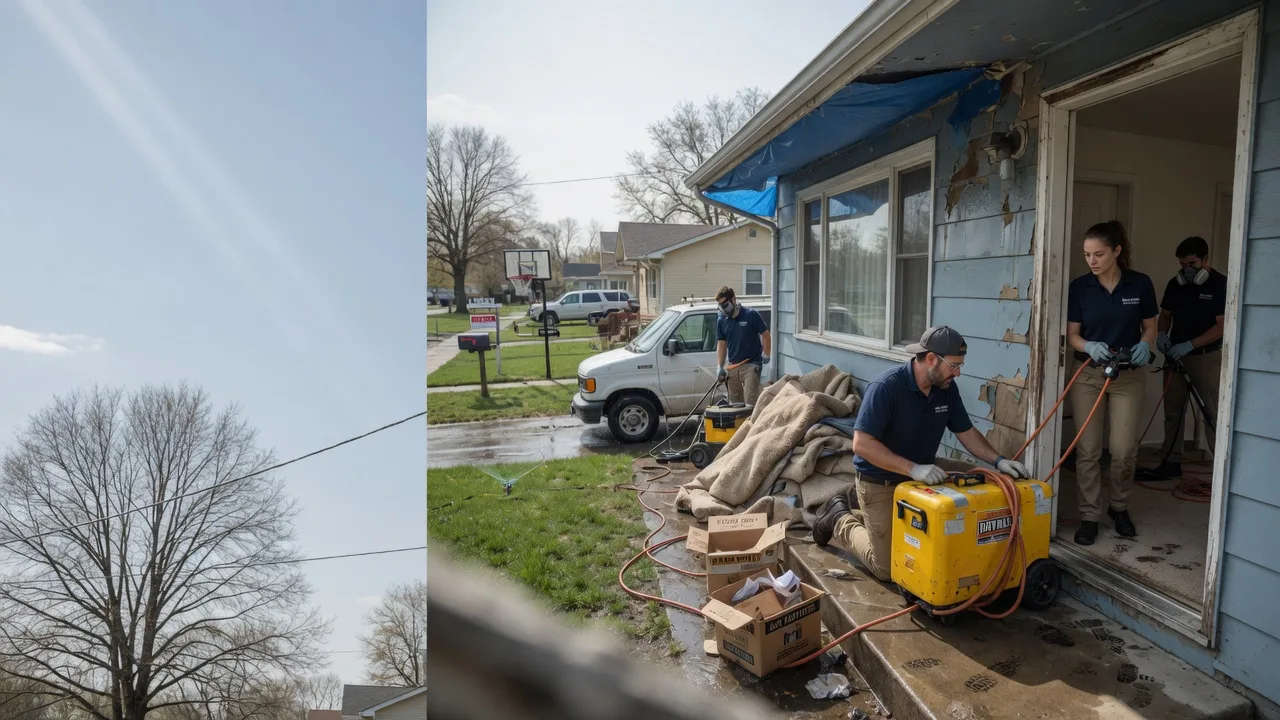 Basement Flood Cleanup in Rosholt, SD near me